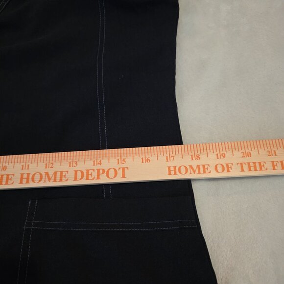 Wonderwink‎ Womens V-Neck Scrub Top S Short Sleeve Two-Pocket Cotton/Polyester - Picture 10 of 12